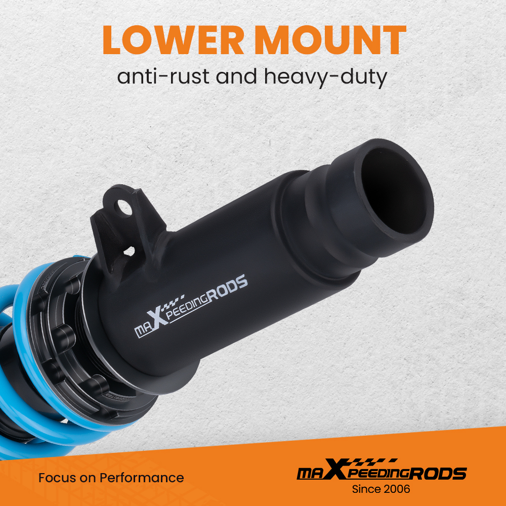 T6 advanced series 24 Ways Adjustable Damper Coilovers compatible for Honda Civic hatchback (FK) 2016-2021 52mm clamp diameter Lowering Kit